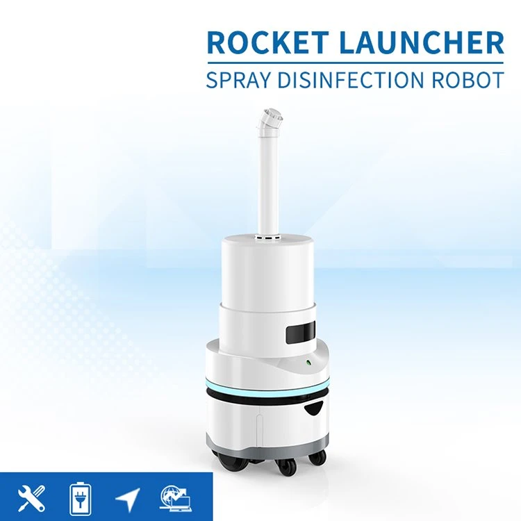 Robot za razkuževanje z okroglim dnom